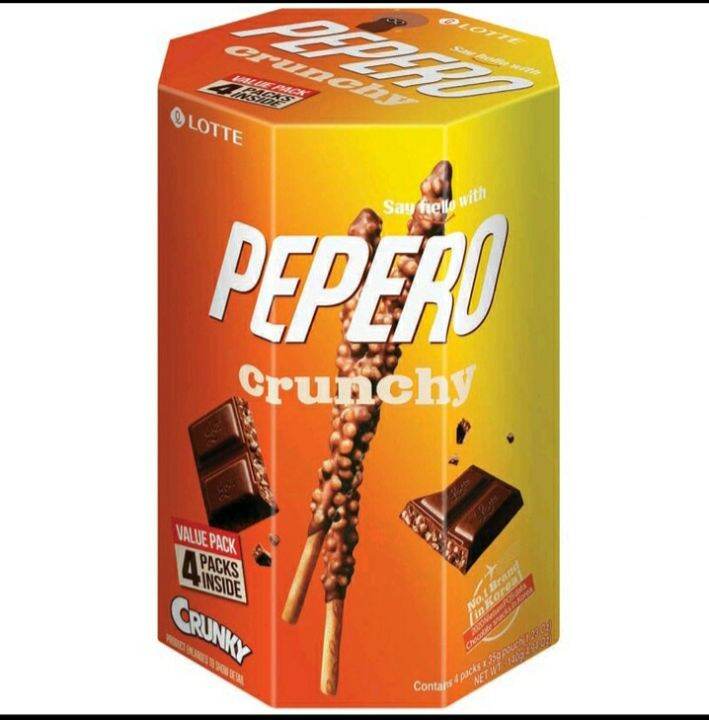 Lotte Pepero Crunchy G Lazada