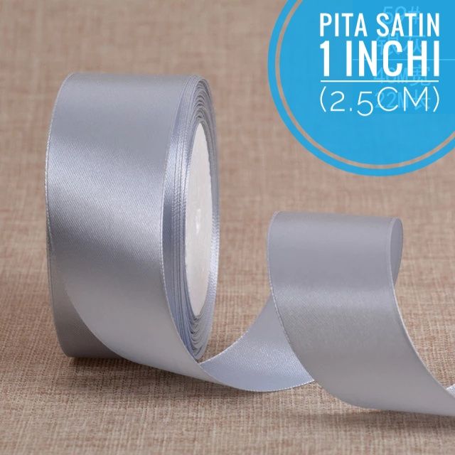 Pita Satin Inchi Per Roll Yard Pita Satin Cm Per Roll Yard