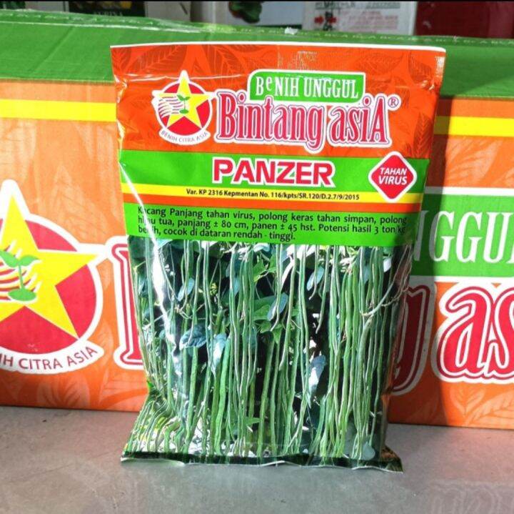 Panzer 500gram Bintang Asia Benih Bibit Kacang Panjang Anti Virus