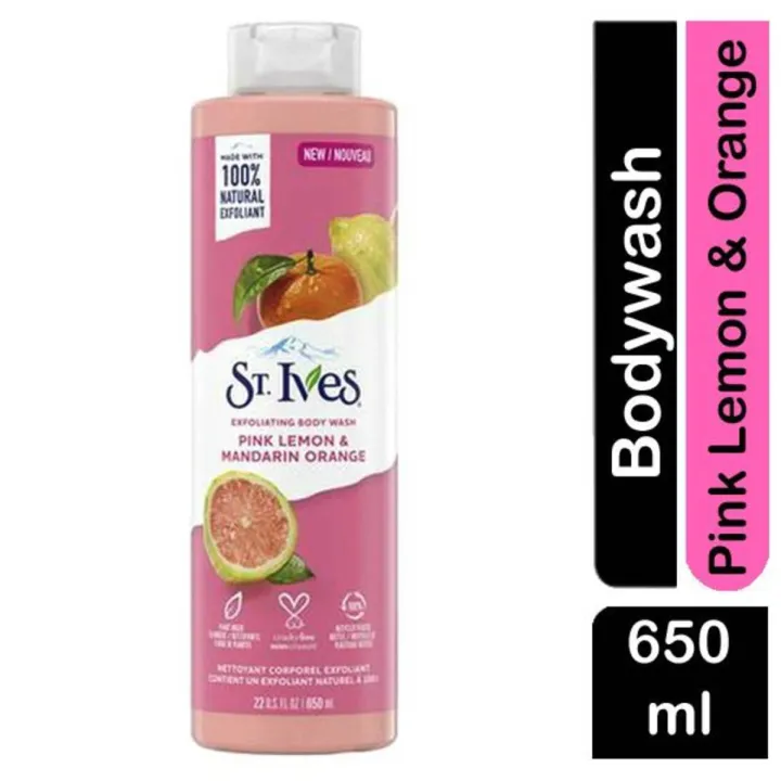 St Ives Body Wash Ml Pink Lemon Mandarin Orange Lazada Co Th