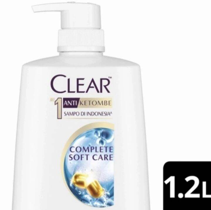 Clear Anti Ketombe Complete Soft Care 1200ml Lazada Indonesia