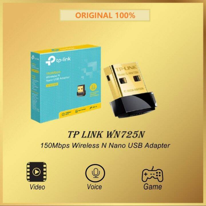 Tp Link Tl Wn N Mbps Wireless N Nano Usb Adapter Lazada Indonesia