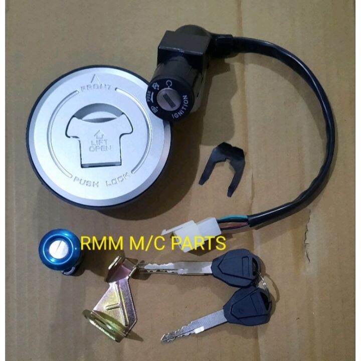 IGNITION SWITCH SET WITH TANK CAP KEY SET RUSI MOJO 110 Lazada PH