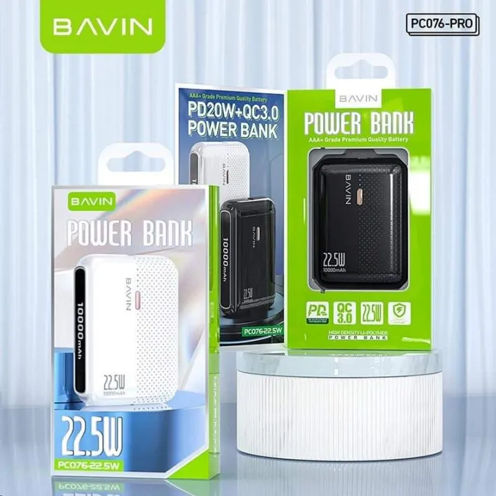 Bavin Pc W Pd Qc Two Way Fast Charge Mah Mini Powerbank