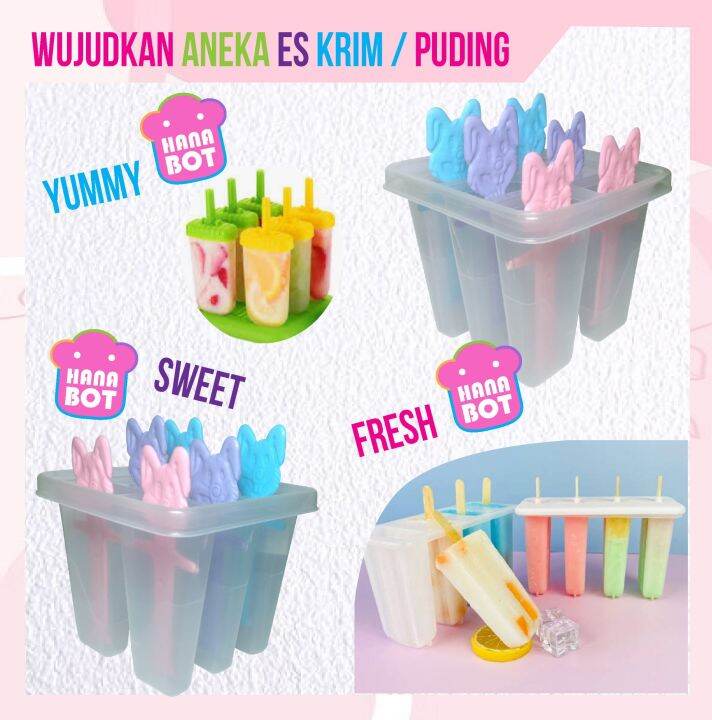 Cetakan Ice Cream Cetakan Agar Agar Cetakan Puding Lazada Indonesia