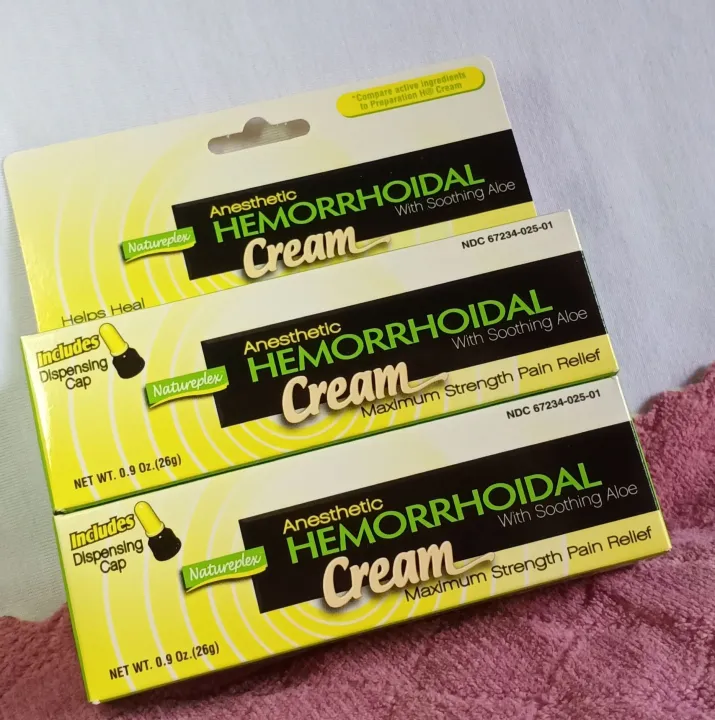 Natureplex Hemorrhoidal Cream With Soothing Aloe Lazada PH