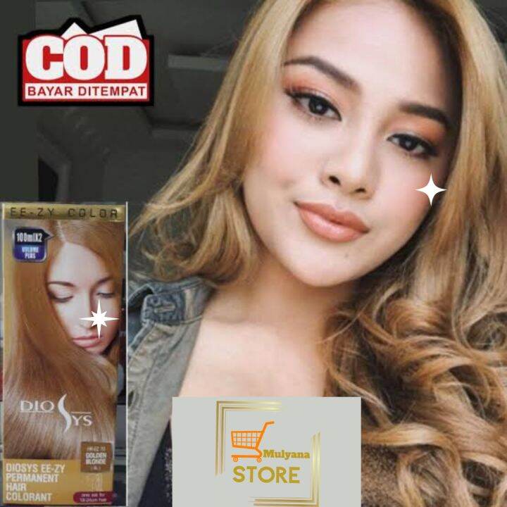 Cat Rambut Diosys Golden Blonde Pewarna Rambut Lazada Indonesia