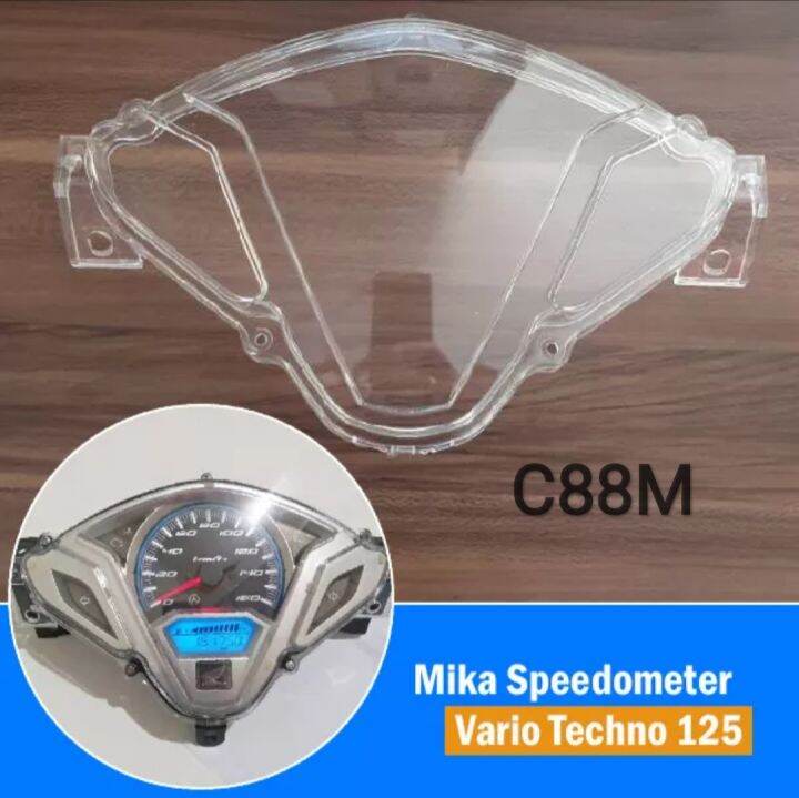 Kaca Mika Speedometer Vario Techno Old Lama Kaca Km Kilometer Vario