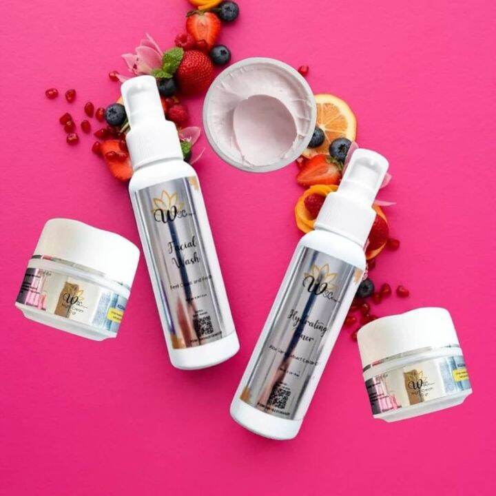 Wsc Organic Mini Free Serum Paket Cream Wajah Skincare Organik