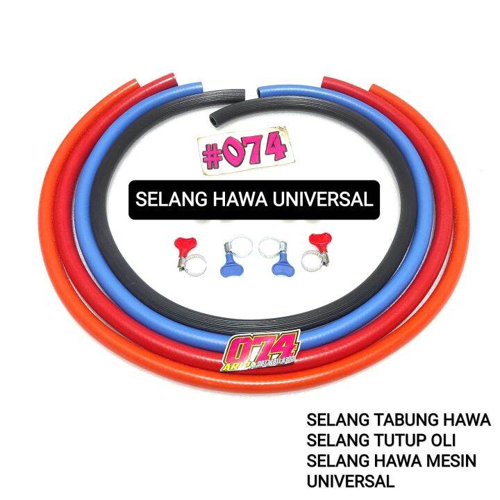 Selang Hawa Universal Selang Tabung Hawa Selang Untuk Tutup Oli Hawa