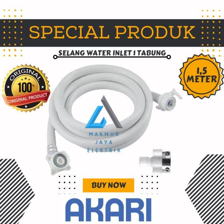 Selang Water Inlet Mesin Cuci Akari 1 Tabung Otomatis Lazada Indonesia