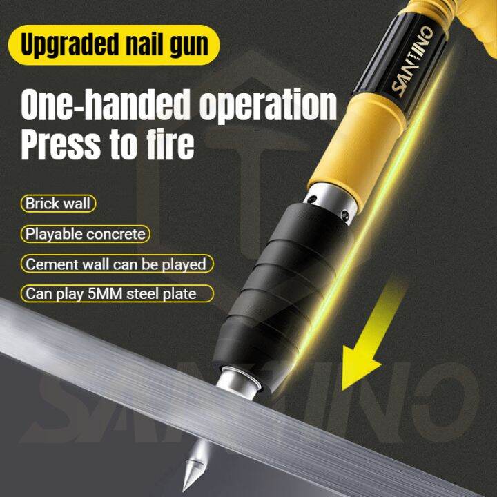 Manual Steel Nails Gun Rivet Tufting Nail Gun Ceiling Concrete Wall