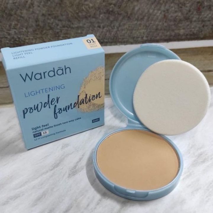 Refill Wardah Lightening Powder Foundation SPF 15 Lazada Indonesia