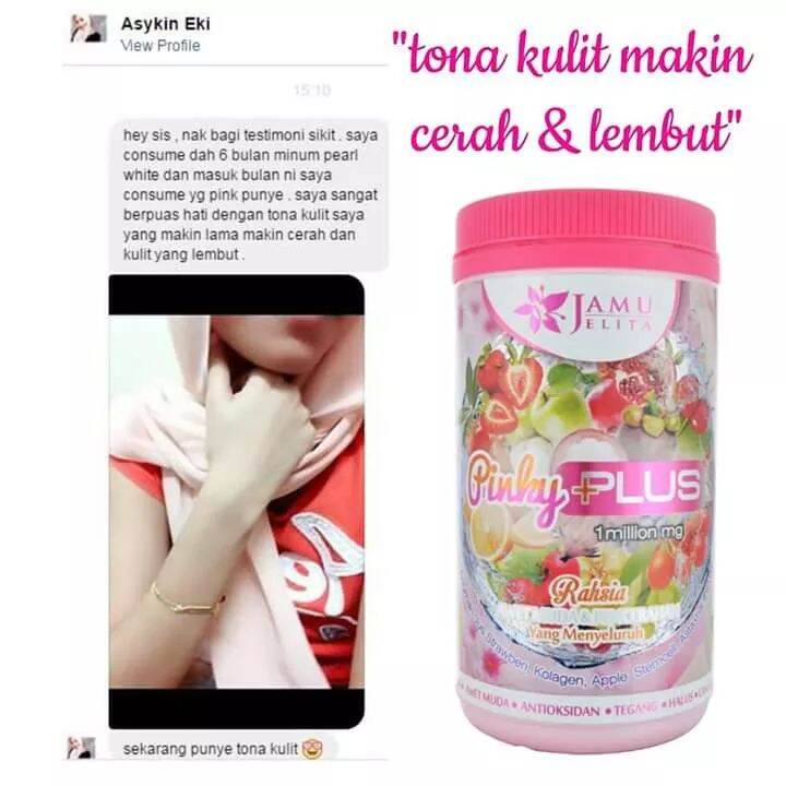 Jamu Jelita Pearl White Pinky Plus Kg Lazada