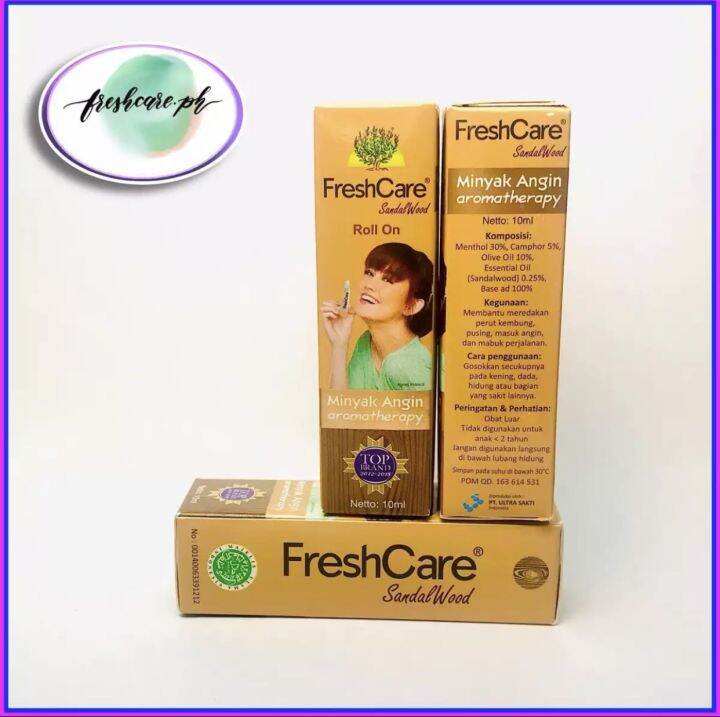 Freshcare Aromatherapy Roll On Sandalwood Freshcare Minyak Angin