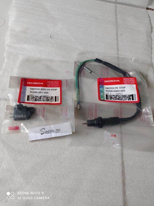 Switch Rem Depan Belakang Honda Supra X Supra Fit Legenda Grand Revo