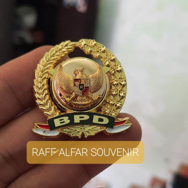 Pin Bpd Desa Pin Bpd Model Premium Magnet Kuningan Tebal Lazada