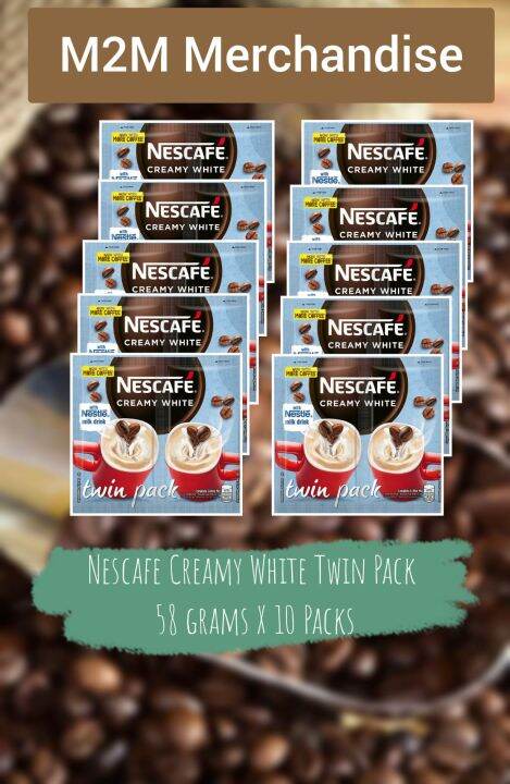 Nescafe Creamy White Twin Pack Grams X Packs Lazada Ph