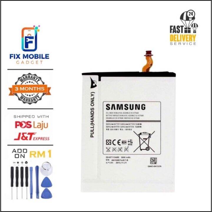 SAMSUNG TAB 3 LITE EB BT111ABE 3600MAH BATTERY Lazada