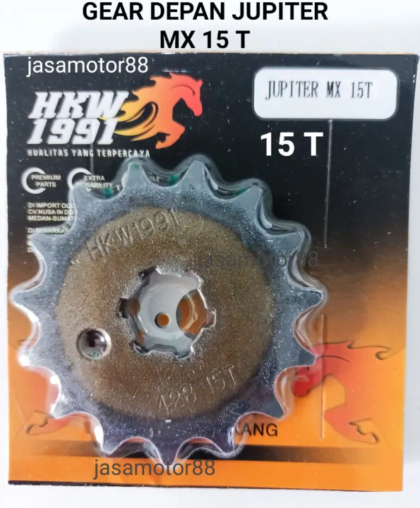 GEAR GIR GIGI TARIK DEPAN JUPITER MX 15T GOLD EDITION Lazada Indonesia