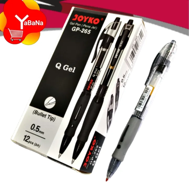 Bolpen Gel Pen Pulpen Pena Joyko GP 265 Q Gel 12pcs Lazada Indonesia