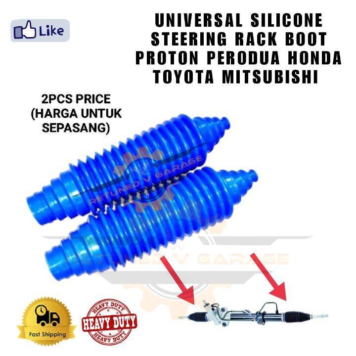 Universal Silicone Steering Rack Boot Proton Perodua Honda Toyota