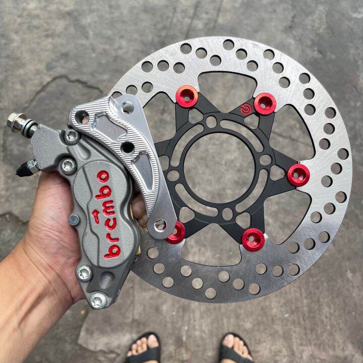 Brembo 4pot Caliper Set W 220mm Disc Premium MIO Lazada PH