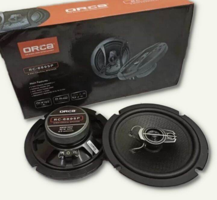 Speaker Coaxial 6 Inchi ORCA RC 689 Sp Speaker Pintu Mobil Lazada