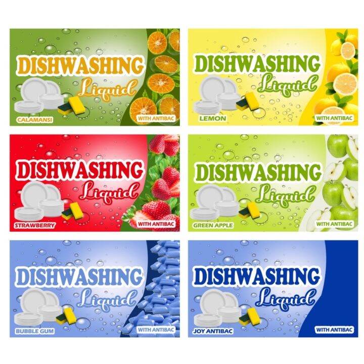 Sticker Label For Dishwashing Liquid Lazada Ph