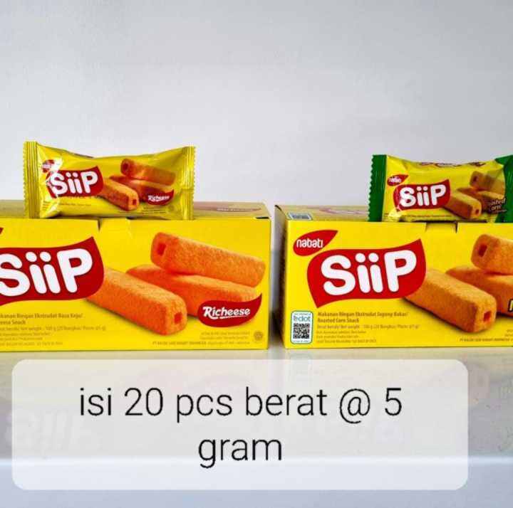 Nabati Siip Keju Jagung Bakar Isi 20 Pcs Berat 5 Gram Lazada Indonesia