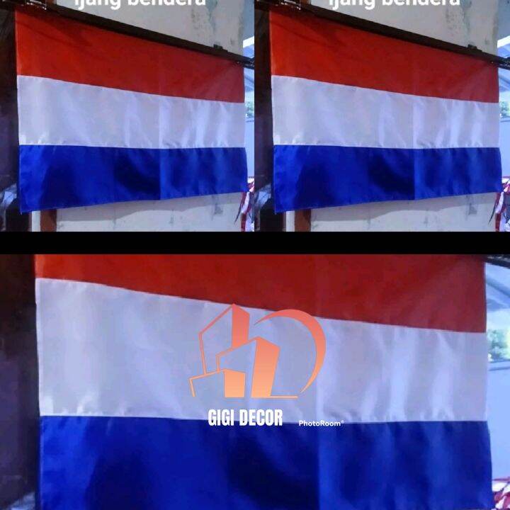 BENDERA BELANDA BENDERA MERAH PUTIH BIRU Lazada Indonesia