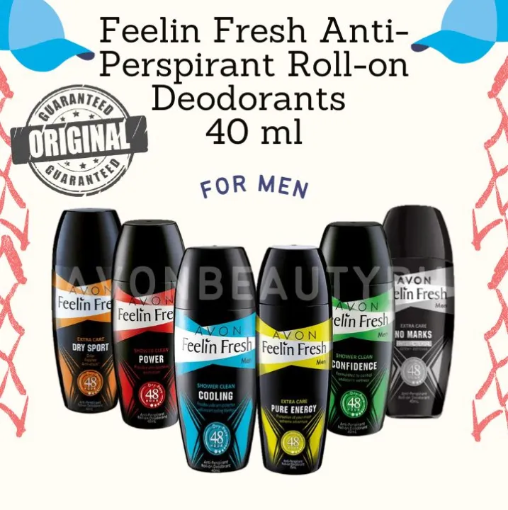 Feelin Fresh Anti Perspirant Roll On Deodorants 40 ML Lazada PH