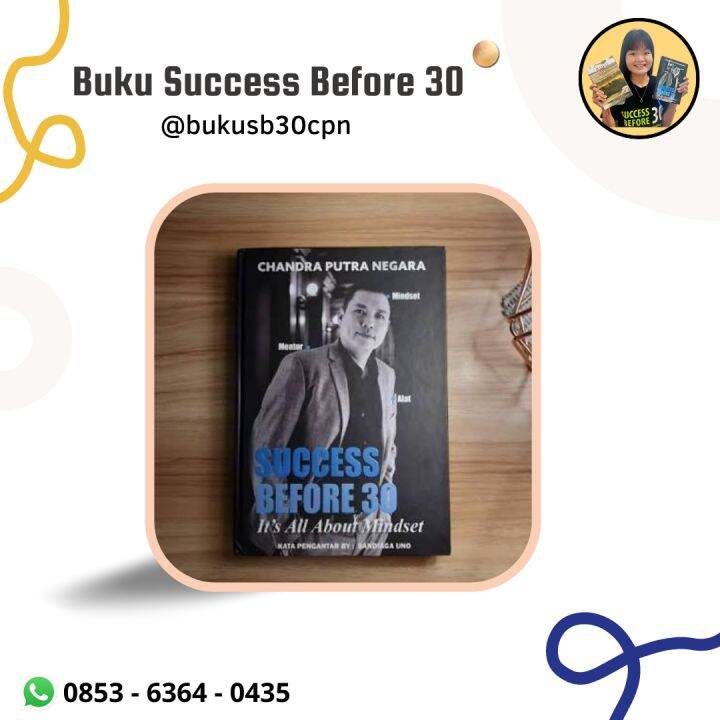 Buku Chandra Putra Negara Success Sukses Before Sb Original