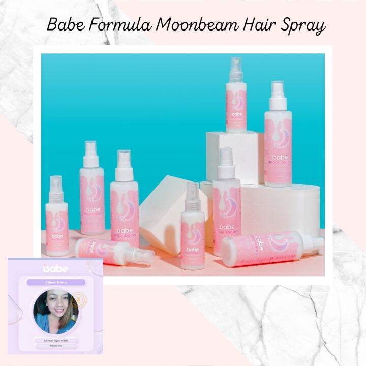 Babe Formula Babe Moonbeam Daily Hairspray Bonbon Lazada PH