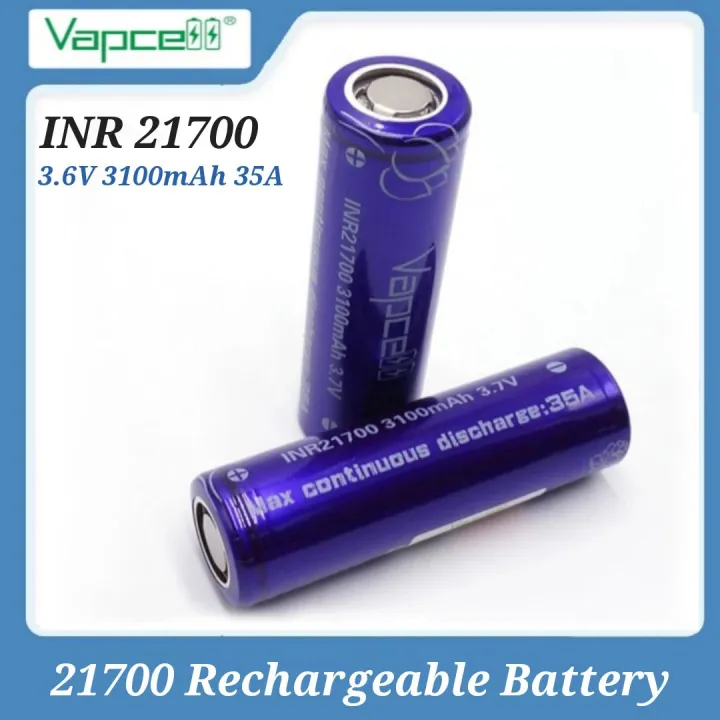 Vapcell Inr Mah A Battery V Strongest Power Rewrap T