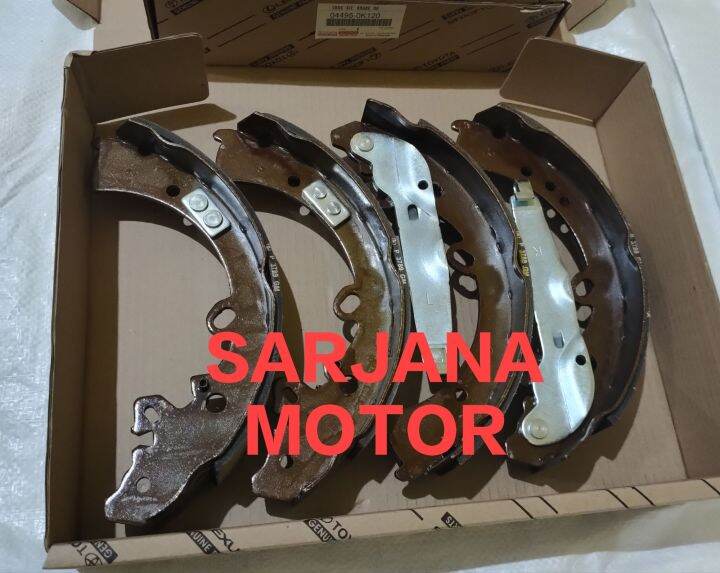 KAMPAS REM BELAKANG BRAKE SHOE FORTUNER HILUX VIGO THAILAND Lazada