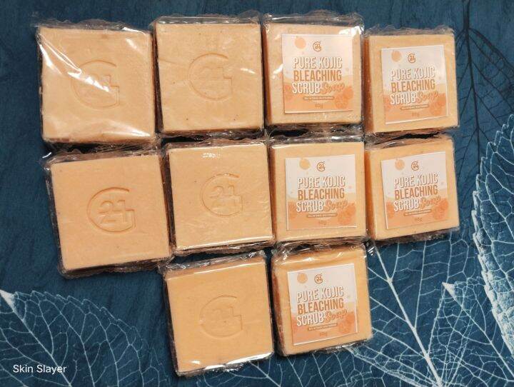 G Pure Kojic Bleaching Scrub Soap X Intense Whitening G Lazada Ph