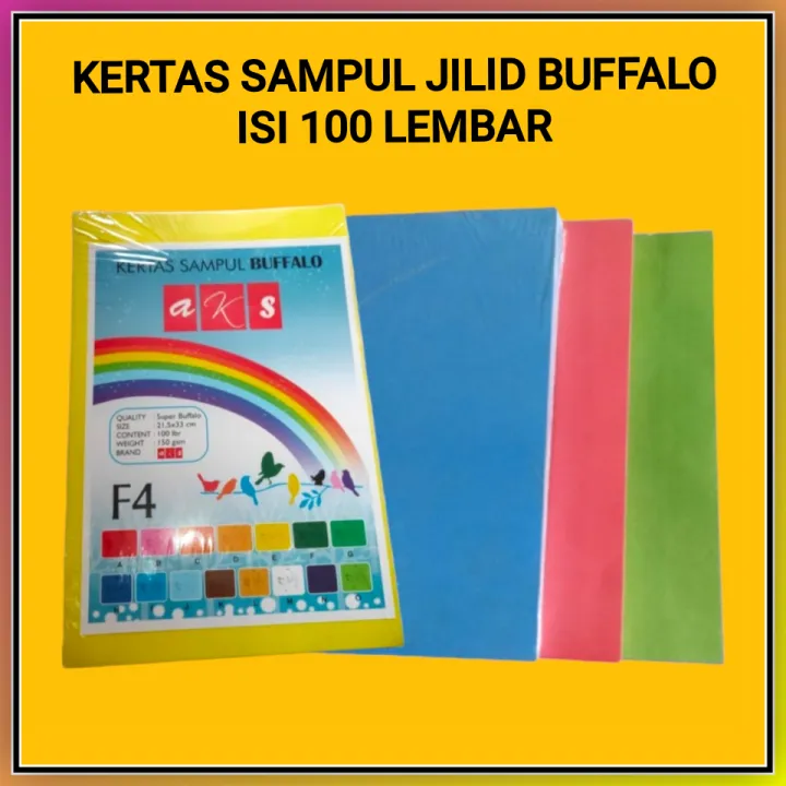 Pak Kertas Sampul Jilid Buffalo F Kertas Buffalo Folio Isi