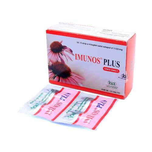 IMUNOS PLUS KAPLET 4 S Tablet Suplemen Vitamin Daya Tahan Tubuh