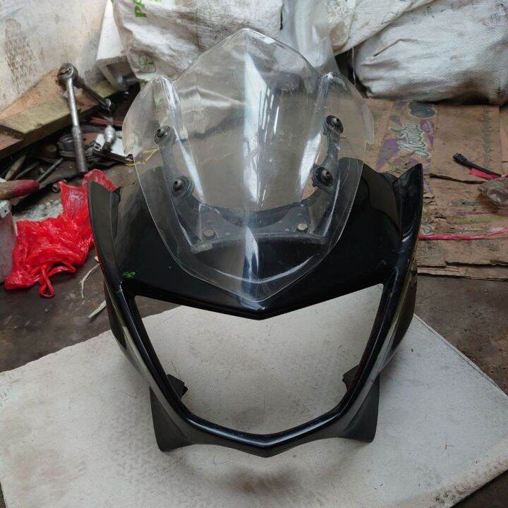 Batok Kedok Lampu Depan Ninja 150 R VR Barong Original Copotan Lazada