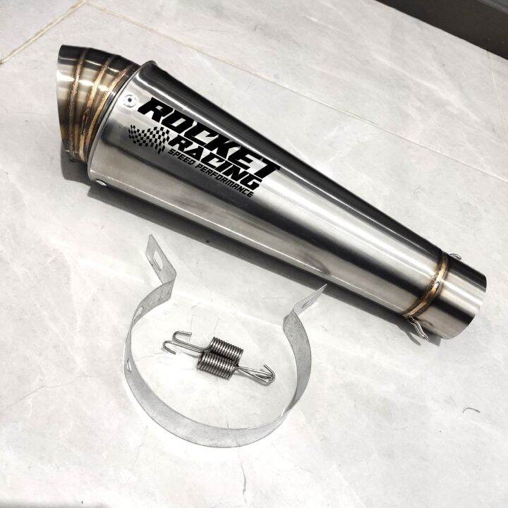 Knalpot Racing Rocket Racing Silencer Only For Supra Grand C Vega