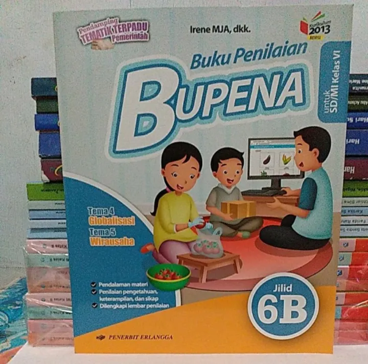 Buku Penilaian Bupena Jilid B Sd Mi Kelas Erlangga Lazada Indonesia