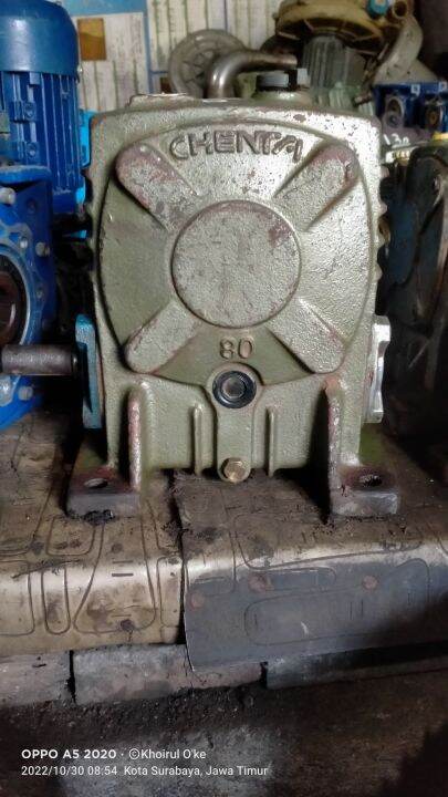 Gear Box Tipe Wpa Ukuran 80 Rasio 1 10 1 20 Di Jamin Barang Normal