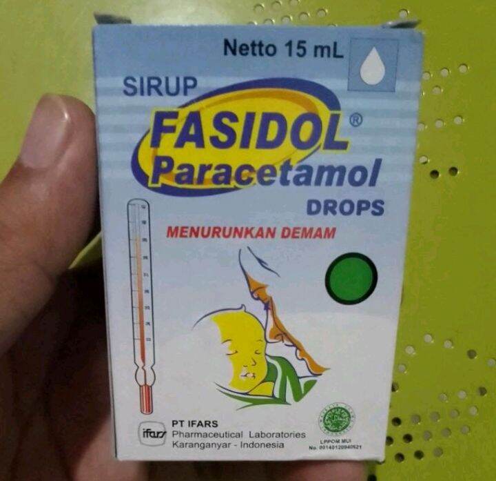 FASIDOL Paracetamol DROPS 15 ML Obat Untuk Menurunkan Demam Lazada