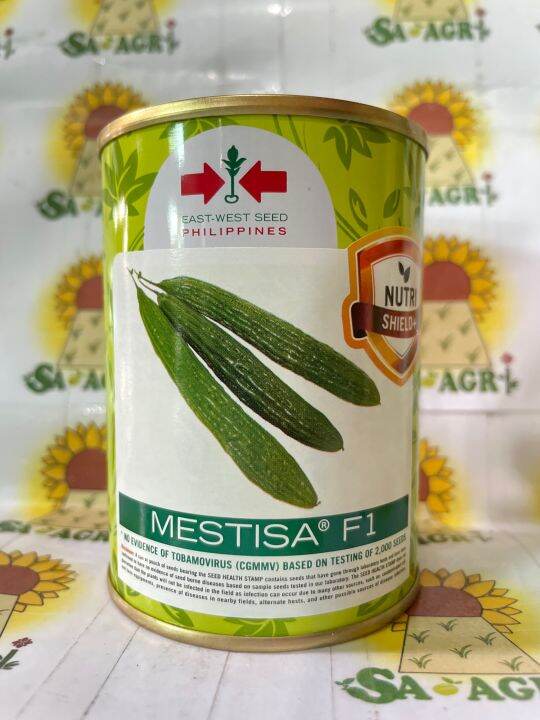 Mestisa F1 Hybrid Ampalaya Seeds 250 Seeds 50 Grams By East West