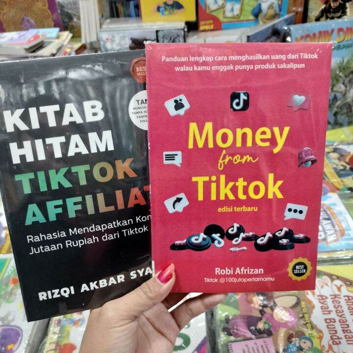 Buku Kitab Hitam Tiktok Affiliate Dan Money From Tiktok Lazada Indonesia