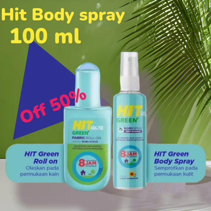 Hit Body Spray Anti Nyamuk Ml Lazada Indonesia