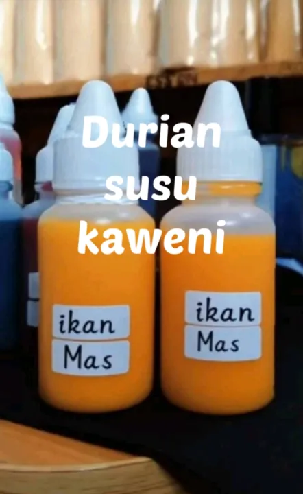 Durian Susu Kaweni 30ml Kadal Jaya Essen Oplosan Spesial Ikan Mas Anti