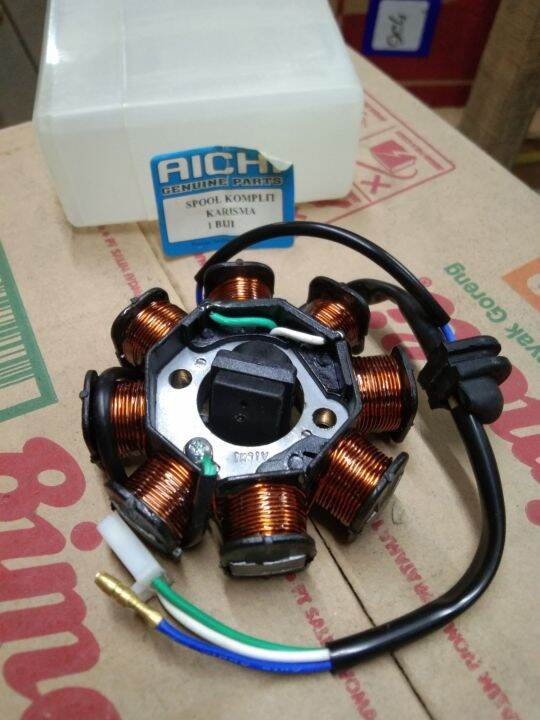 Spull Spul Spoll Spol Stator Assy Honda Karisma Kirana Supra Lama