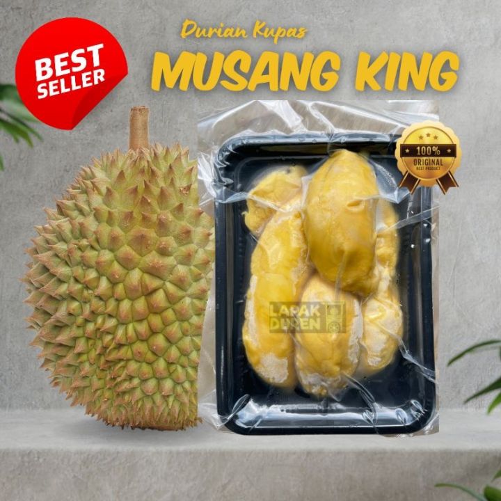 Durian Montong Musang King Asli Import Malaysia Per Box Gram